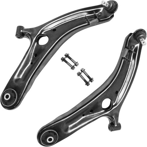 Detroit Axle - 6pc Front End Suspension Kit for 2012-2013 Kia Soul [with Automatic Transmission], 2 Lower Control Arms with Ball Joints 4 Inner & Outer Tie Rods Replacement in Saudi Arabia