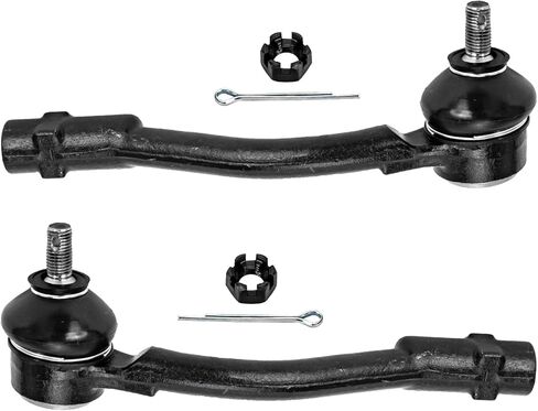 Detroit Axle - 6pc Front End Suspension Kit for 2012-2013 Kia Soul [with Automatic Transmission], 2 Lower Control Arms with Ball Joints 4 Inner & Outer Tie Rods Replacement in Saudi Arabia
