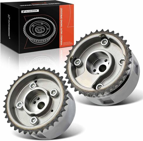 A-Premium 2PCS محرك محرك متغير توقيت صمام الصمام (VVT) ضابط الحد من عمود الحد من عمود الحدبة المتوافق مع Hyundai Elantra 2017-2018 ، Sonata 2015-2018 ، Tucson ، Veloster ، Kona ، Elantra GT in Kuwait