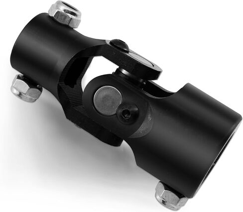 1" 48 Spline X 3/4" DD Black Single Steering Shaft Universal U Joint Coupling 3-3/4" Overall Length in Saudi Arabia