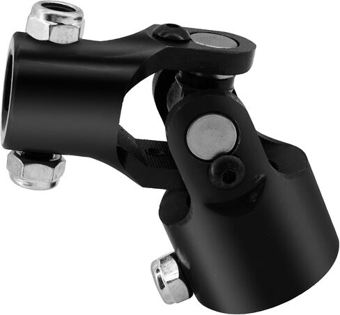 1" 48 Spline X 3/4" DD Black Single Steering Shaft Universal U Joint Coupling 3-3/4" Overall Length in Saudi Arabia