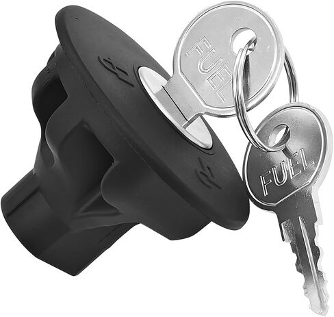 غطاء غاز قفل السيارات ، غطاء خزان وقود السيارات مع مفتاح القفل ، OEM# 8U5Z9C268B استبدال مركبة ، متوافق مع Edge Escape Explorer MKS MKT MKX in Saudi Arabia