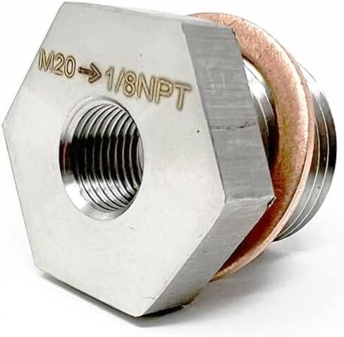 قابس محول مستشعر حلول العزم: M20-1.5 إلى 1/8 npt in Kuwait