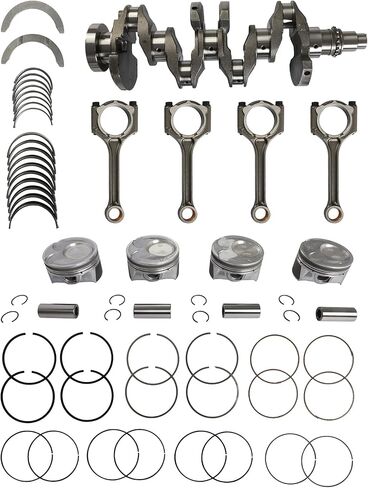 G4NA 2.0L Engine Rebuild Overhaul Kit Crankshaft Timing Chain Kit Piston Kit Connecting Rod Main & Rod Bearings Fits For Hyundai Creta/Elantra/i40 Kia Carens/K3/KX3 2.0L 2011–2022 in Kuwait
