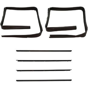 Front Window Sweep & Run Channel Seal Kit Set for Chevy for S10 for S10 Blazer for GMC for Jimmy for Sonoma for Syclone for Typhoon for S15 for S15 Jimmy for Olds in Kuwait