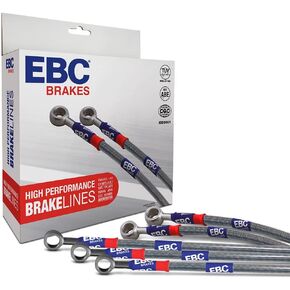 EBC Brakes - Stainless Steel Braided Brake Lines/Hoses (BLA7182-5L) in Saudi Arabia
