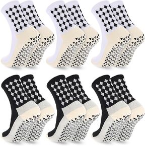 3/6 أزواج قبض على جوارب كرة القدم الرجال جوارب رياضية غير قابلة للانزلاق لكرة السلة لكرة القدم الرياضية in Kuwait