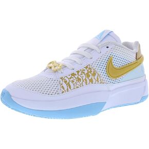 Nike JA 1 Big Kids 'Basketball Shoes (FZ8327-103 ، White/Aquarius Blue/Glacier Blue) in Kuwait