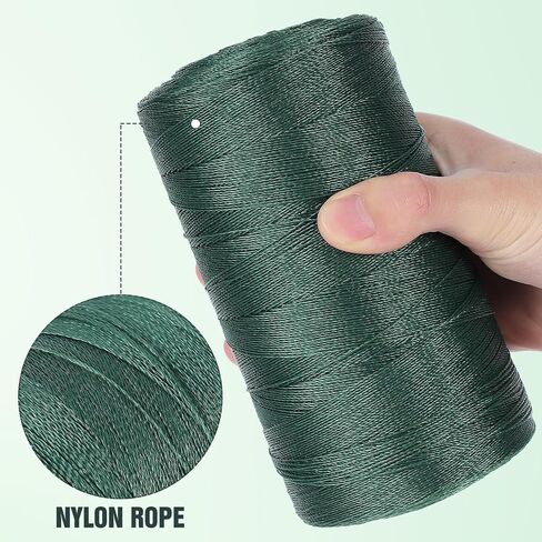 Toddmomy 1 Roll Fishing Net Repair Line Braided Fishing Line Gift Packing Line Fish Net Repair Twine Multi-use Nylon Twine Braided Fishing String Fishing Netting String Nylon Craft Rope Air in Saudi Arabia