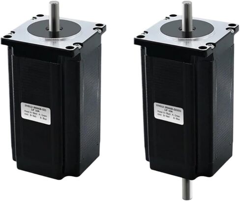1PC NEMA23 Stepper Motor 57HS112 57mm 112mm 4 Lead 4.2a 3a 3nm 425oz-in Engine (3N Double Shaft ، 8mm) in Saudi Arabia