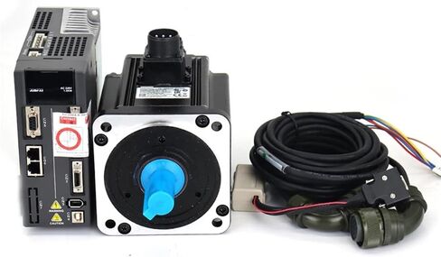 1PC Servo Motor Kit 1.5kW A2 Series ASD-A2-1521-M/L/L/E ECMA-EA1315RS/SS ECMA-E11315RS/SS 7.16NM 8.3A 2000-BPM مع كابل 3M (ECMA-E11315SS ، ASD-A2-1521-L) in Saudi Arabia
