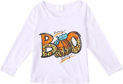 Thanksgiving Toddler Girls Turkey Outfits Set Ruffle T-Shirt Dress and Pants Outfit Set 3-8Years in Kuwait