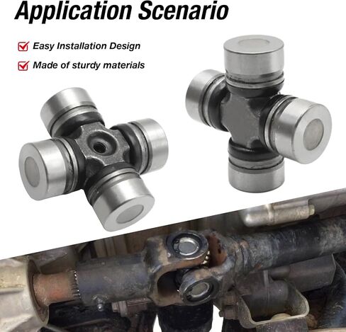 3 Pack 2202015 Front Rear Prop Shaft U-Joint, Replacement for Polaris ATV/UTV Ranger 500 570 800 900 1000 Diesel Crew RZR 800 900 1000 Turbo, Replaces 2203703 in Saudi Arabia