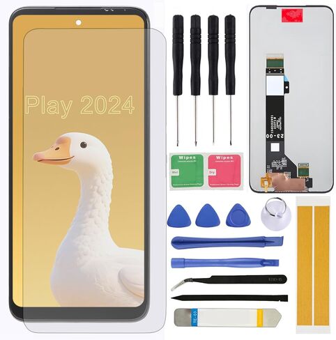 LCD Screen Replacement for Motorola Moto G Play 2021 6.5inch XT2093 xt2093-3 XT2093-6 XT2093-7 Assembly LCD Display Touch Screen Digitizer with Repair Tools Kit in Saudi Arabia
