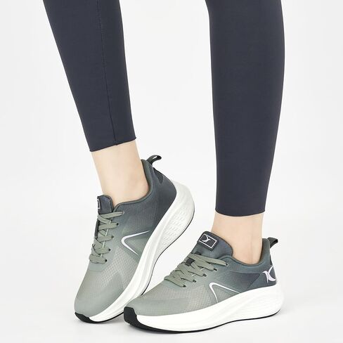 HARENCE Running Shoes for Women Sneakers: Comfortable Breathable Non Slip Athletic Lightweight Walking Tennis Shoes for Gym Workout Cross Training in Kuwait