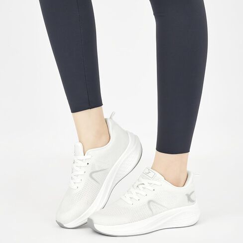 HARENCE Running Shoes for Women Sneakers: Comfortable Breathable Non Slip Athletic Lightweight Walking Tennis Shoes for Gym Workout Cross Training in Saudi Arabia