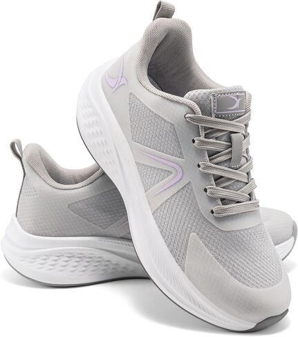 HARENCE Running Shoes for Women Sneakers: Comfortable Breathable Non Slip Athletic Lightweight Walking Tennis Shoes for Gym Workout Cross Training in Saudi Arabia