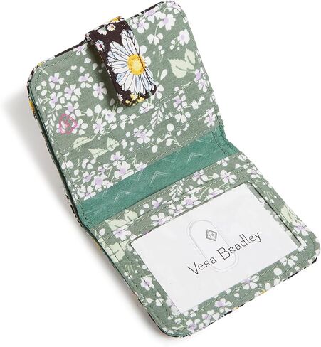 Vera Bradley Women's Cotton Finley Small Wallet with RFID Protection in Saudi Arabia