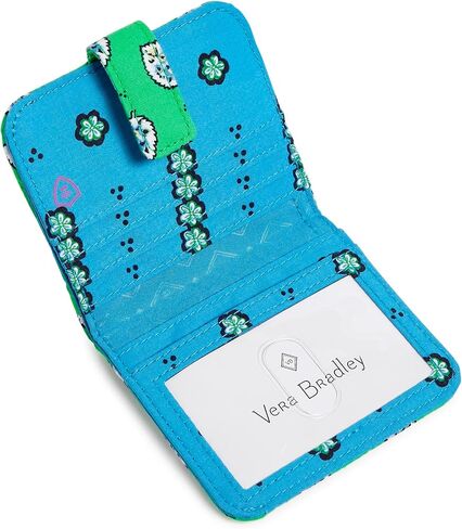 Vera Bradley Women's Cotton Finley Small Wallet with RFID Protection in Saudi Arabia