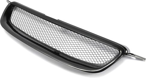 Hecasa Front Pumper Grill متوافق مع 2003-2007 Toyota Corolla ce le le s xrs 4-door grille mesh powder black in Saudi Arabia