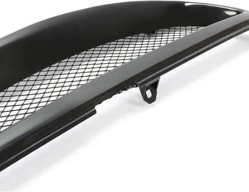 Hecasa Front Pumper Grill متوافق مع 2003-2007 Toyota Corolla ce le le s xrs 4-door grille mesh powder black in Saudi Arabia