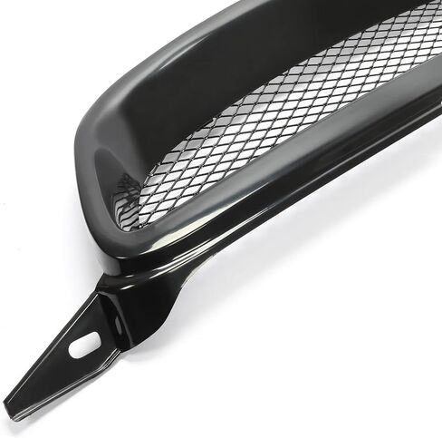 Hecasa Front Pumper Grill متوافق مع 2003-2007 Toyota Corolla ce le le s xrs 4-door grille mesh powder black in Saudi Arabia