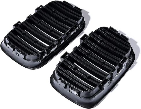 Astra Depot Glossy Black M-Color Grille Grille Grille متوافق مع 1995-2002 BMW Z3 1.8 1.9I 2.0 2.2i 2.5 2.8 3.0i Z3M 2DR in Saudi Arabia
