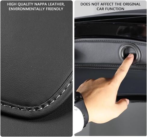 Rear Trunk Tailgate Mat for Tesla Model Y Juniper 2025 2026 Leather Protective Pad Trunk Protector Mat All Weather Interior Door Liners for New Model Y Launch Series in Saudi Arabia