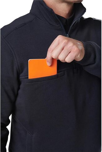 5.11 قميص عمل للرجال التكتيكي 1/4 ZIP 2.0 ، قماش قطني 100 ٪ ، نمط 72534ABR ، النار البحرية ، العادية الكبيرة in Saudi Arabia