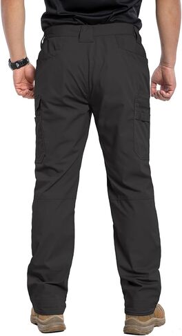 Mansdour Men's Ripstop Stretch Work Bants خفيفة الوزن مقاومة للماء سروال البضائع in Kuwait