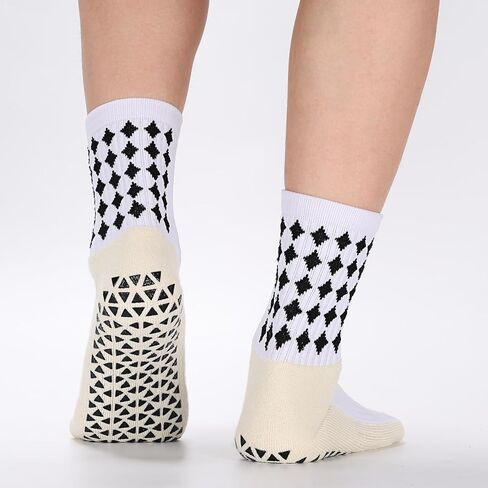 3/6 أزواج قبض على جوارب كرة القدم الرجال جوارب رياضية غير قابلة للانزلاق لكرة السلة لكرة القدم الرياضية in Kuwait