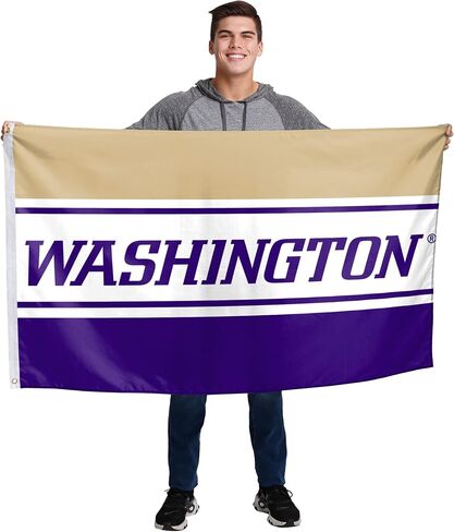 FOCO NCAA Arizona State Sun Devils Unisex Double Sided 3' x 5' Team Logo Horizontal Flag, Horizontal 3' x 5', One Size in Kuwait