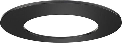 Sunco 12 Pack Goof Rings for 6 Inch Recessed Lights Black Can Light Goof Trim Ring, Outer Diameter 8.6-inch, Inner Diameter 6.2-inch, Durable Plastic Design, Matte Finish, Flush Mount in Kuwait