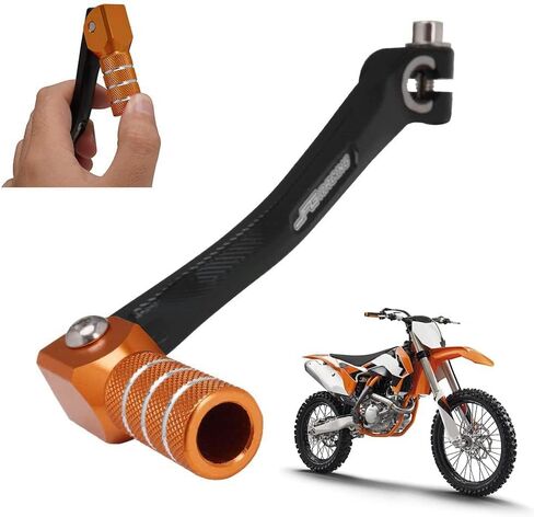 JFG Racing دراجة نارية طي Shifter SHIFTER LEVER CNC Universal لـ SX XC XCW 50CC - 125CC CRF XR RM KX KLX TTR PW SSR APOLLO TAO TAO SDG DIRT PIK in Saudi Arabia