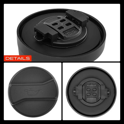 A-Premium Engine Engine Engine Engine Cap Cap Cap متوافق مع Volkswagen Jetta 1980-2014 ، Passat 1990-2010/2012-2014 ، Golf ، Beetle ، CC ، Touareg ، EOS & Porsche Cayenne & Audi A4 ، Q7 ، A6 ، A8 ، TT in Saudi Arabia