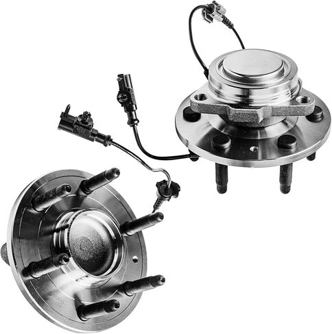 Detroit Axle - 2WD Front Wheel Hubs Kit لـ Chevy Silverado GMC Sierra Yukon XL in Kuwait