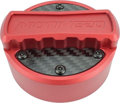 Motive Twenty™ Billet Aluminum Oil Cap Cover - Compatible with BMW M Series - [Standard - Ocean Blue] in Saudi Arabia