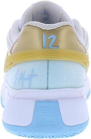 Nike JA 1 Big Kids 'Basketball Shoes (FZ8327-103 ، White/Aquarius Blue/Glacier Blue) in Kuwait