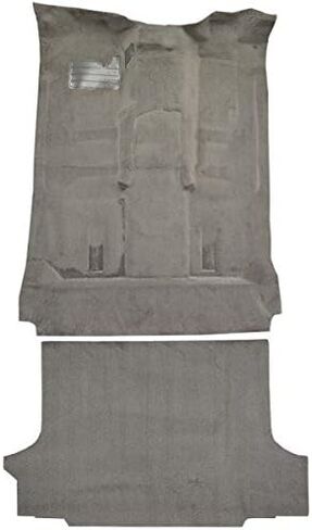 ACC Automotive Carpet Compatible with 1995 to 1999 Chevrolet Tahoe, Complete Kit, 2 Door with Heat Vents (8075-Medium Grey Plush Cut Pile) in Saudi Arabia