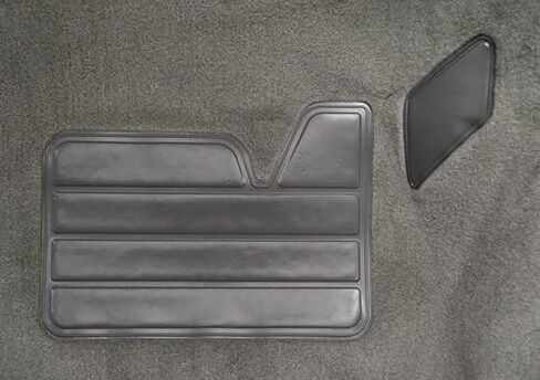 ACC Automotive Carpet Compatible with 1995 to 1999 Chevrolet Tahoe, Complete Kit, 2 Door with Heat Vents (8075-Medium Grey Plush Cut Pile) in Saudi Arabia