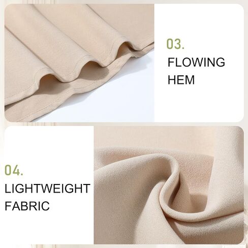 شورتات شورت عريضة للنساء في Seaform Women Shorts مرنة عالية الخصر شورت الصيف خفيفة الوزن الشيفون للنساء مع جيوب in Kuwait
