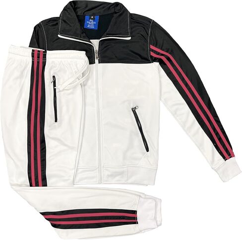 سترة مسار Gladys Tracksuit للسيدات ومسار السراويل. in Kuwait