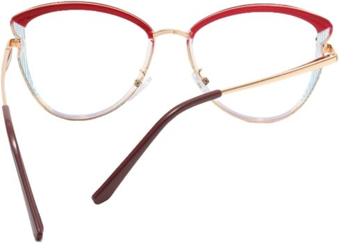 نظارات حظر الضوء الأزرق Shiratori مع إطار عين Cat TR90 ， نظارات الكمبيوتر - حماية الوهج المضاد للعيون والتوهج للأشعة فوق البنفسجية in Kuwait
