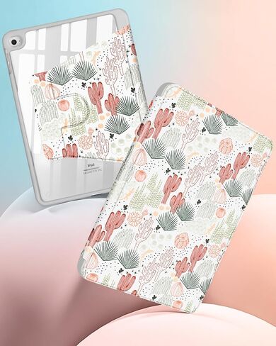 for Apple iPad Mini 4/5 Case, for iPad Mini 4th/5th Generation Cases Kids Girls Cute Folio Cover with Pencil Holder Women Girly Teens Unique Checkered Rotating Stand for iPad Mini 7.9 Inch in Saudi Arabia
