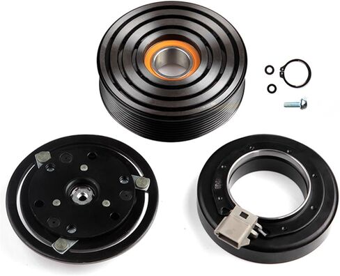 طقم القابض AC ACMOTIVE AC متوافق مع 1993-1997 FIT FOR FORD E-350 ECONOLINE 7.3L AC COMPRASTOR CLUCT in Saudi Arabia