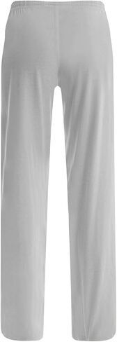 Pajama Pants Women Casual Loose Comfy Wide Leg Plaid Pants Sleep Bell Bottom Lounge Cute Pajama Sleepwear in Saudi Arabia