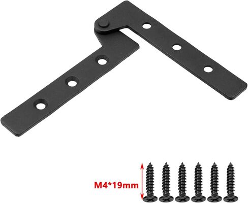 Antrader 360 Degree Rotatable Pivot Hinge for Window or Door Pack of 4 in Saudi Arabia