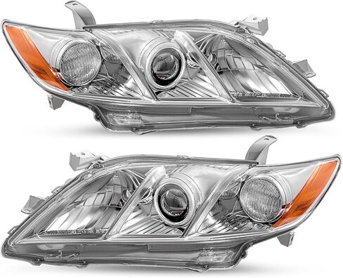 استبدال مجموعة المصباح الأمامي JSBoyat لعام 2007-2009 Toyota Camry US Driver و Side Side in Kuwait