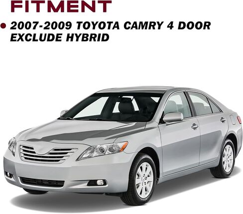 استبدال مجموعة المصباح الأمامي JSBoyat لعام 2007-2009 Toyota Camry US Driver و Side Side in Kuwait