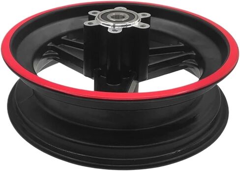 6.5 Inch Aluminum Alloy Wheel Hub Compatible With 10x2.75-6.5 10x2.70-6.5 Tires Or Use 90/65-6.5 85/65-6.5 Tyres Electric Scooter Rim Parts in Saudi Arabia